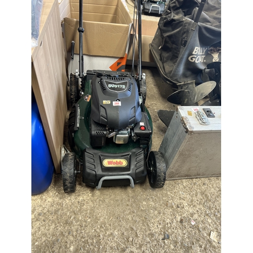 288 - Webb petrol mower DV0175 , no grass bag