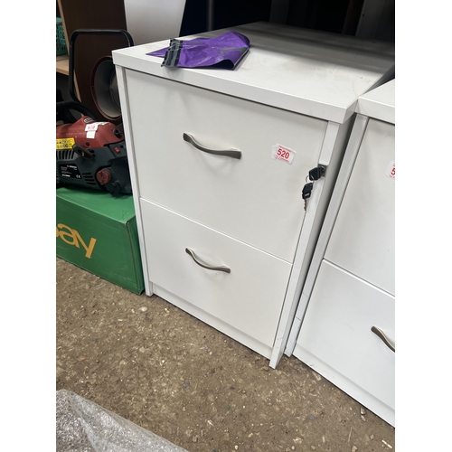 520 - white 2 draw unit