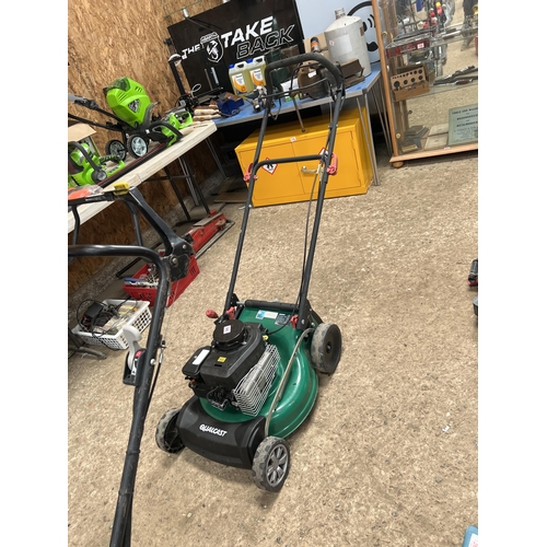 543 - Qualcast mower XSZ46B , SOLD AS SEEN , no grass bag