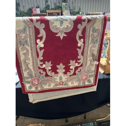 174 - red rug