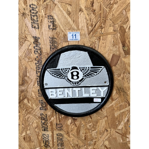 11 - BENTLEY SIGN H443