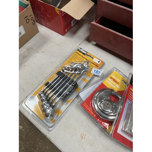 189 - 6 PC SPANNER SET H99