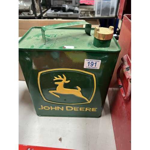 191 - JOHN DEERE PETOL CAN H534