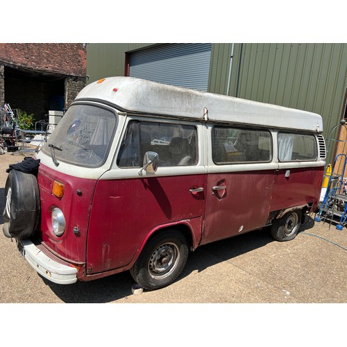 621 - VW camper These are the camper van pics. It’s 1976 bay window. VW type 2. Right hand drive. Just wai... 