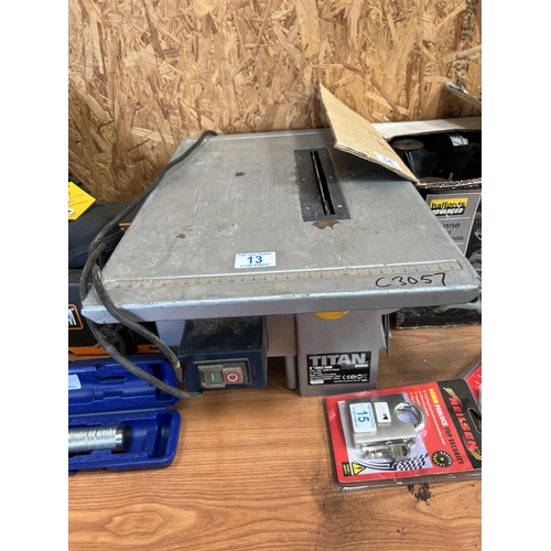 13 - Table saw Titan