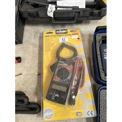 43 - H76 clamp metre