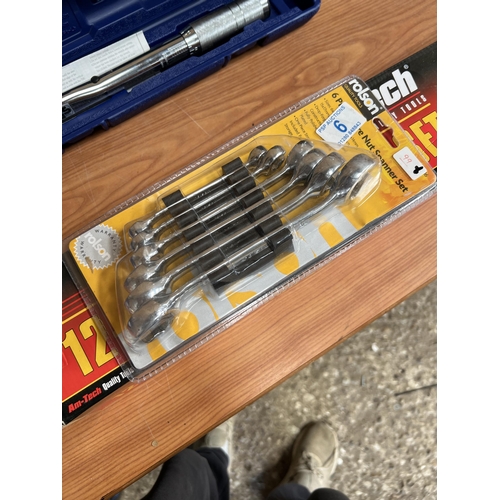 6 - H99   6 Piece Nut spanner set