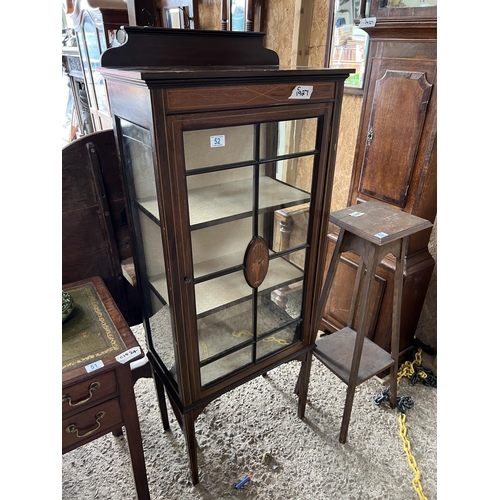 52 - glazed display cabinet