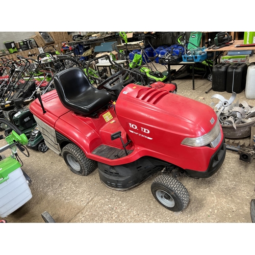 360 - Honda HF2315K2 HME garden tractor , working order , deck belt worn , grass box switch not working ri... 