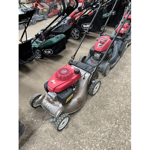 403 - 2014 Honda HRG466 SKEX mower working order no grass bag no 54