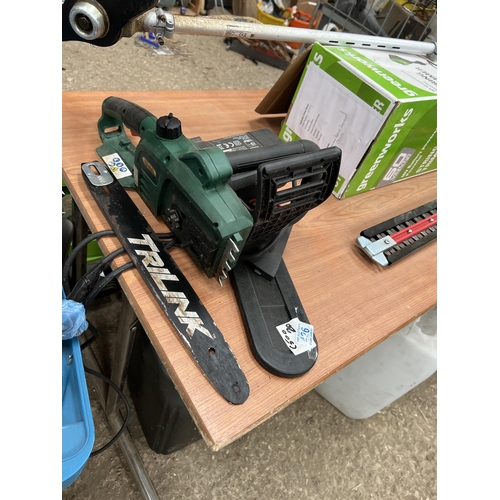 426 - Webb 240v chainsaw , no chain