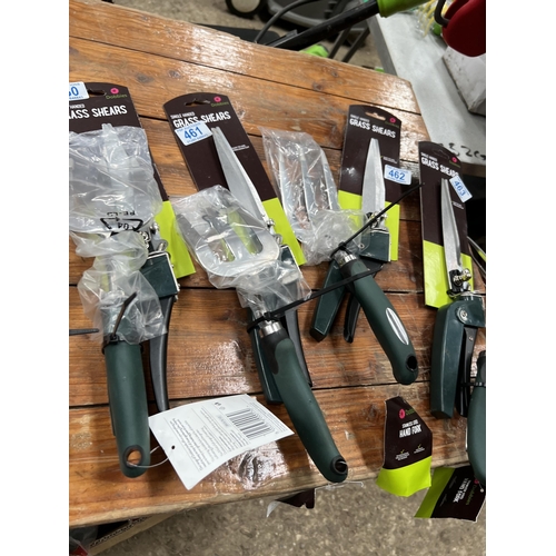 461 - new single handed shears & stainless steel garden hand fork