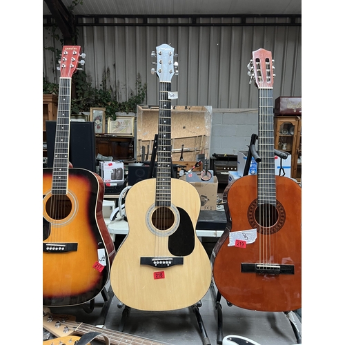 218 - Martin smith acoustic guitar