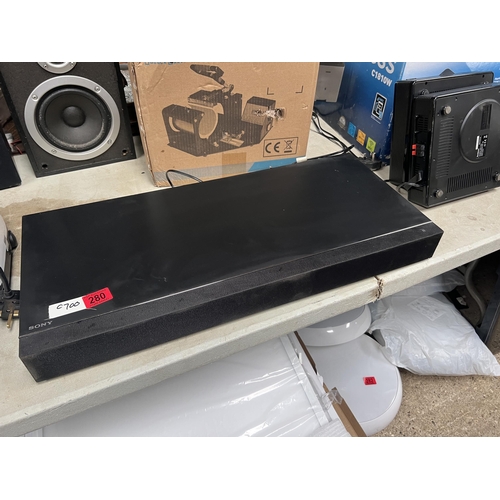 280 - Sony speaker untested