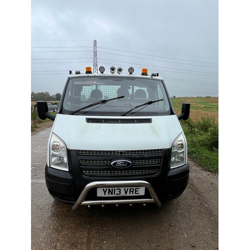 613 - FORD transit tipper PLUS VAT2013 Ford MOT AND TAXED