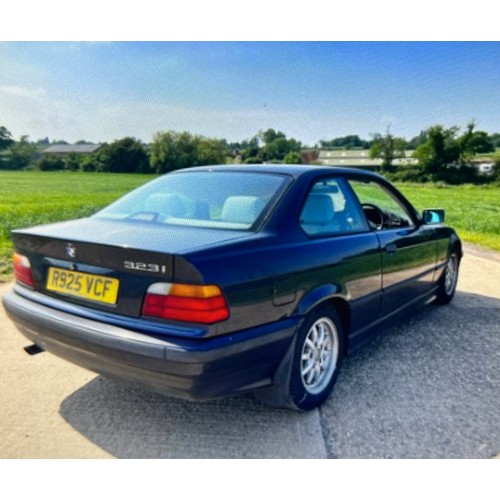 612 - BMW 323i coupe petrol , low mileage 66980 miles only. Future classic bodywork needs TLC but mechanic... 