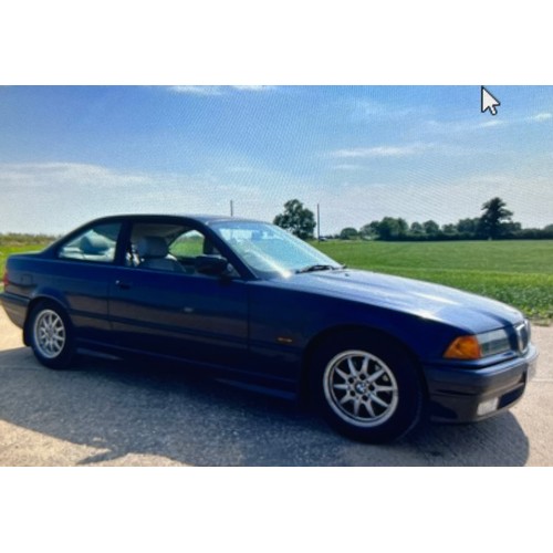 612 - BMW 323i coupe petrol , low mileage 66980 miles only. Future classic bodywork needs TLC but mechanic... 