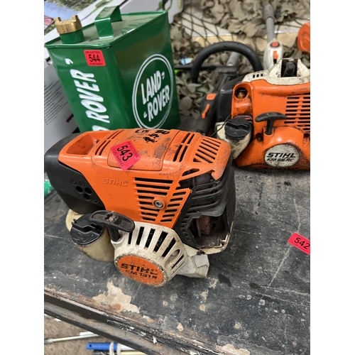 543 - Stihl petrol strimmer head KM131R