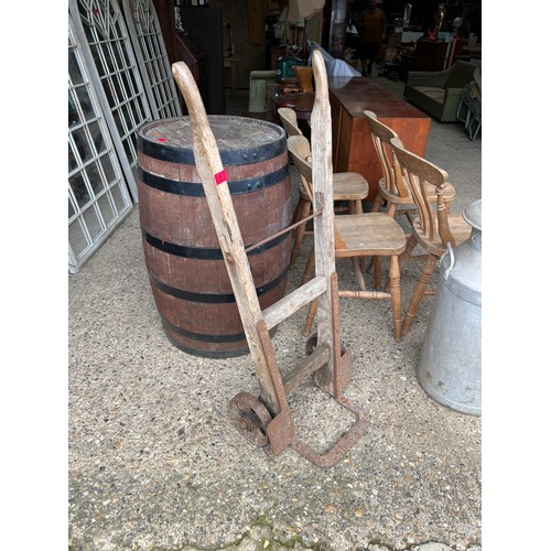 5 - vintage sack truck