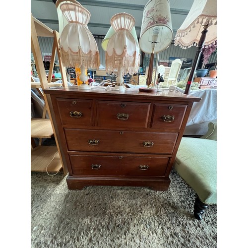 16 - multi draw chest with brass handles