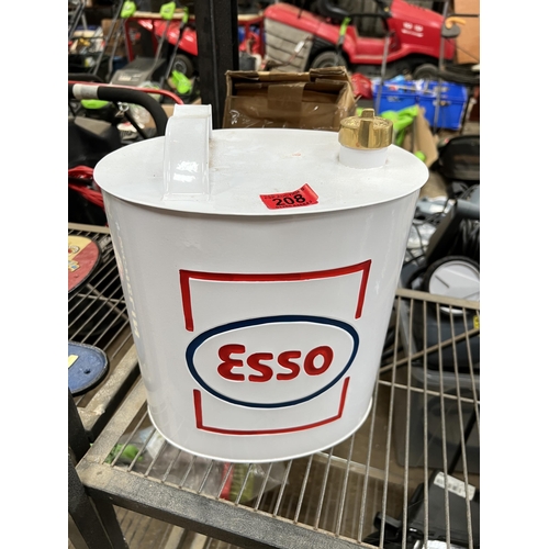 208 - Esso fuel can h 531