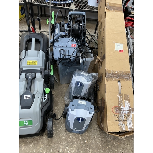 246 - Qty pressure washers all working as new , unboxed