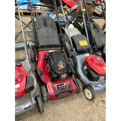 308 - 2018 Mountfield mower , engine starts but needs service no 82