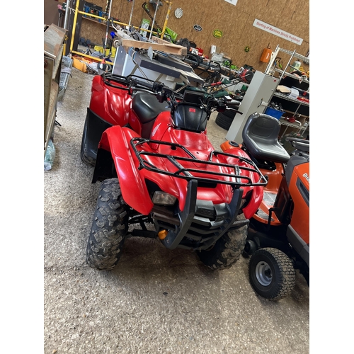 327 - 2012 HONDA ATV , QUAD , TRX420FMC with key & log book , full working order