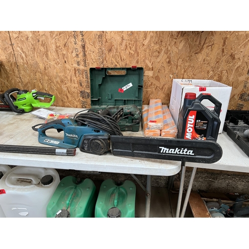 51 - Makita electric chainsaw UC4041A