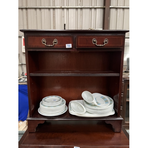 784 - STAG hall shelf with draws