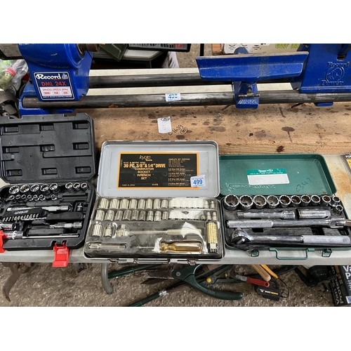 499 - 3 x socket sets