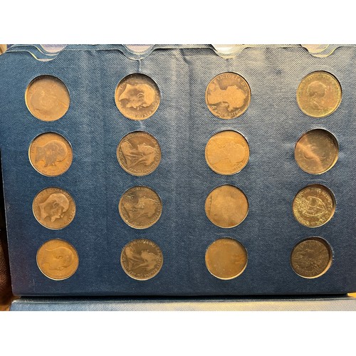 1 - blue folder coins...