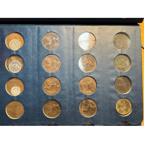 1 - blue folder coins...