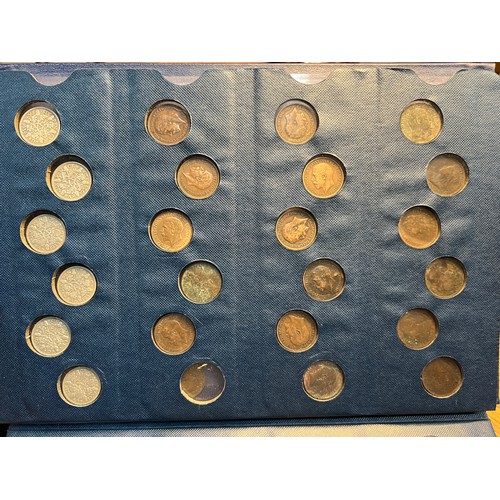 1 - blue folder coins...