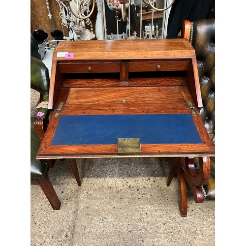 15 - inlaid writing desk...