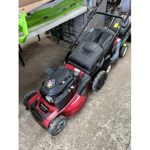 158 - 2018 Mountfield petrol mower HW531PD runs but needs service no 81