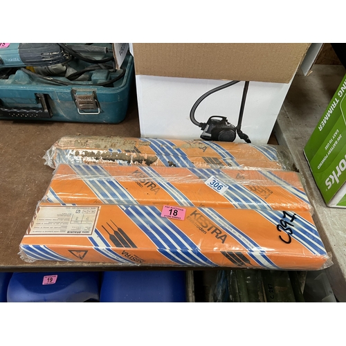 18 - 3 x packs welding rods