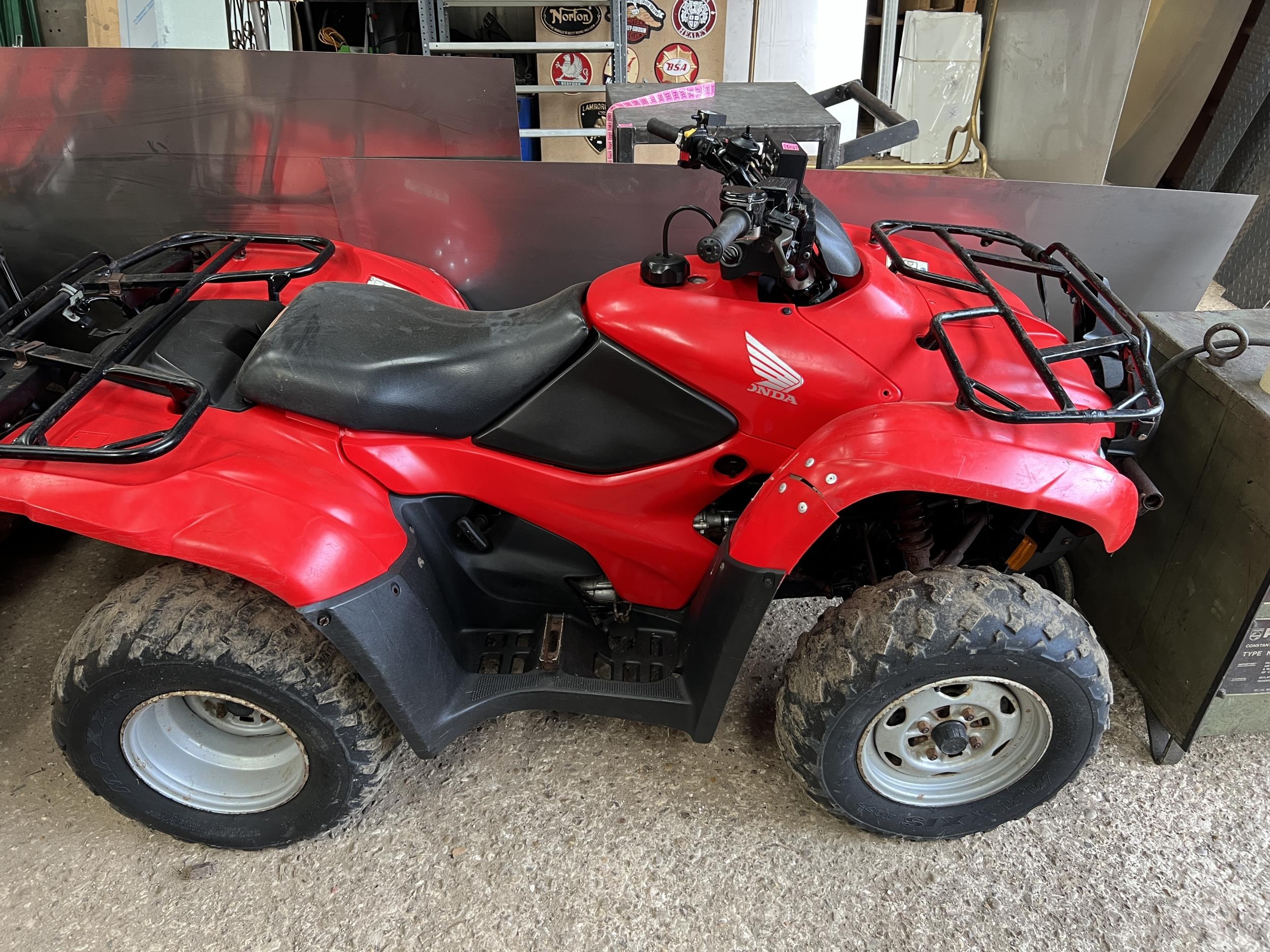 2012 HONDA ATV , QUAD , TRX420FMC with key & log book , full working ...