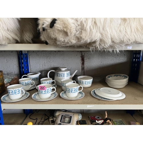 265 - Ironstone CAPRI tea set