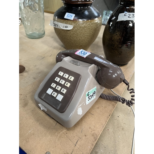 530 - vintage push button telephone