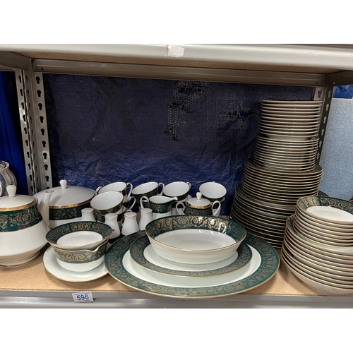 596 - Good Qty NORITAKE legacy , Chalmette , plates , bowls , cups etc..