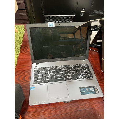 636 - ASUS i5 laptop SAS no charger