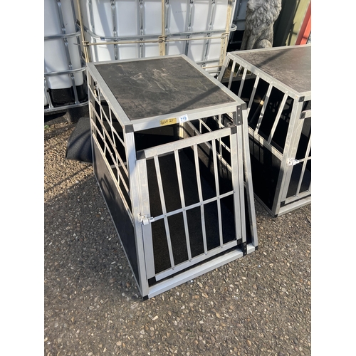 719 - single dog crate