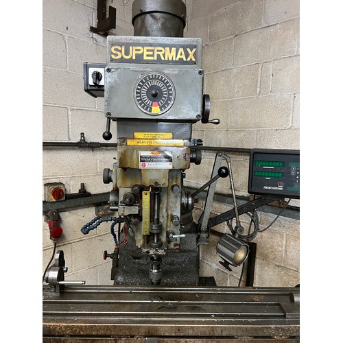 1 - SUPERMAX MILLING MACHINE...