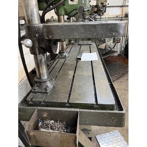 3 - Triple Drill Press With Cast Bench...