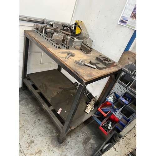 6 - Norton Fly Press 4 DB with bench and tooling