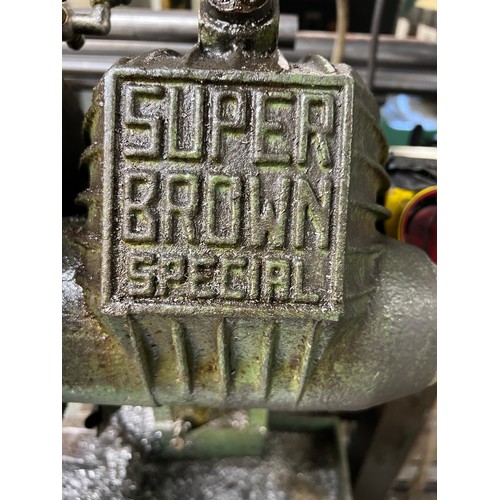 18 - Super brown special Metal saw...