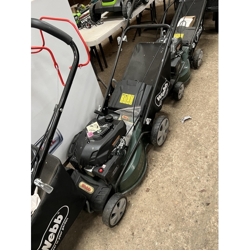 155 - new Webb petrol mower