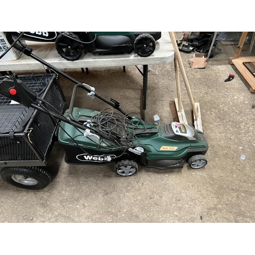 158 - Webb electric mower