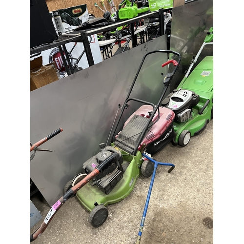 210 - petrol mower SAS